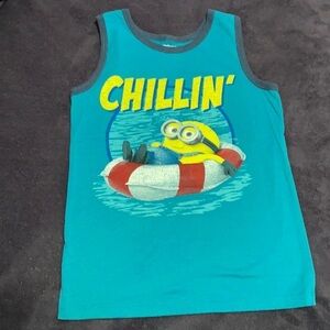 Despicable Me “Chillin’” Minion Tank Size Small